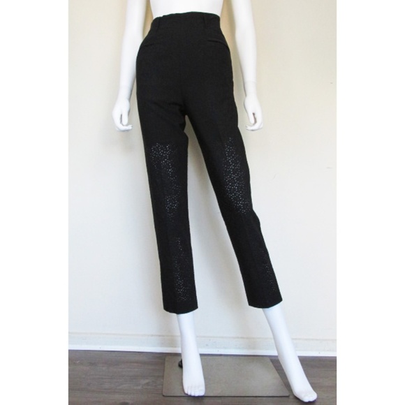 Jean Paul Gaultier Pants - Jean Paul Gaultier | Femme Vintage Eyelet Pants